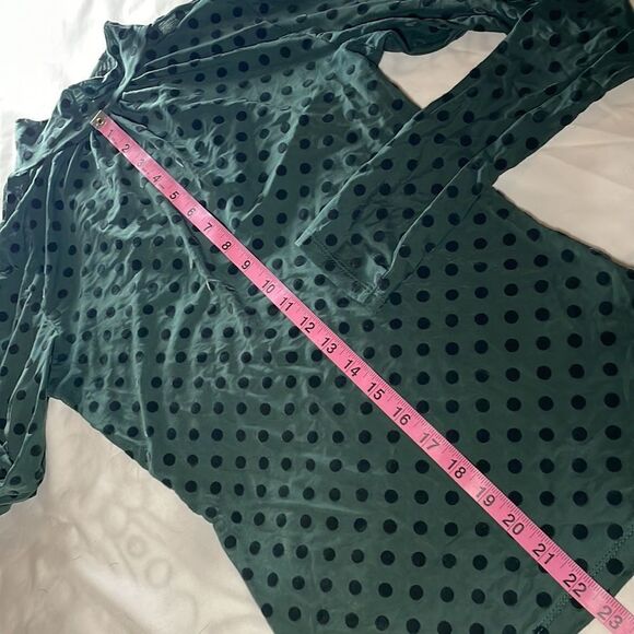 Honey Pot Polka Dot Blouse, Size M - Picture 5 of 12